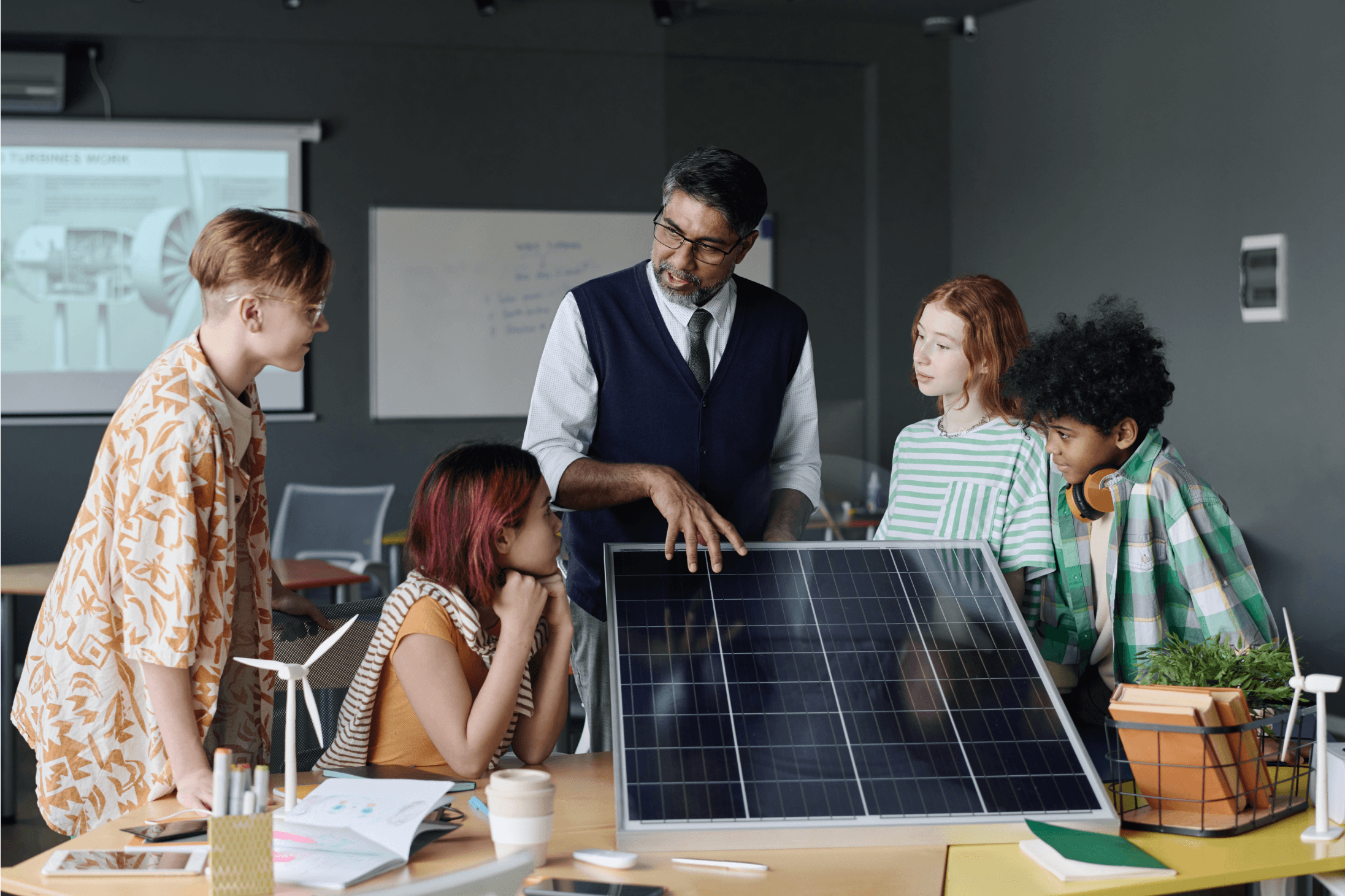 Green energy classroom