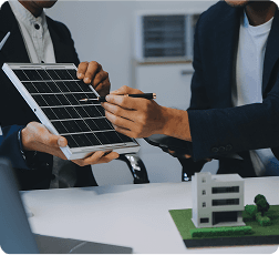 Solar panel installation project